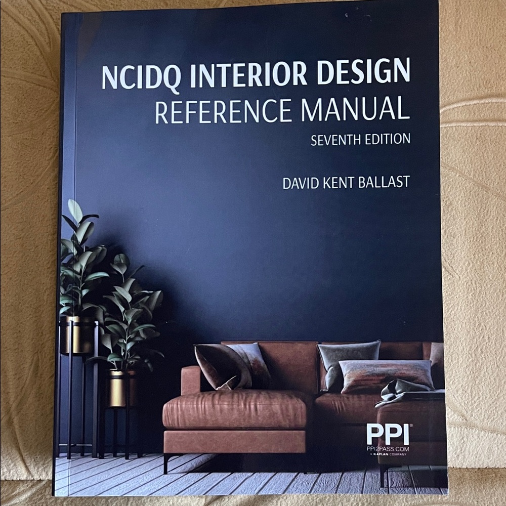 Interior Design Reference Manual - Black Cover